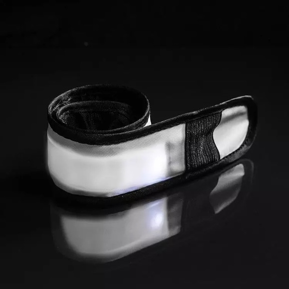 Slap Wristband Jogging Safety Led Lighted Running Waterproof Sports Armband 2/pk - Picture 5 of 6